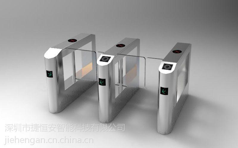 捷恒安JHA807圆型速通门 重塑出入体验的智慧之选